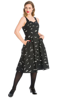 Banned Retro Swingkleid Batty For You Dress