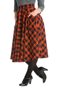Banned Retro Tellerrock Miss Spook Swing Skirt