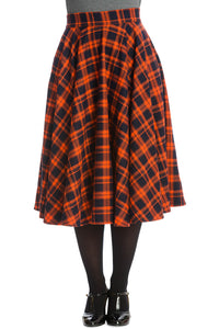Banned Retro Tellerrock Miss Spook Swing Skirt