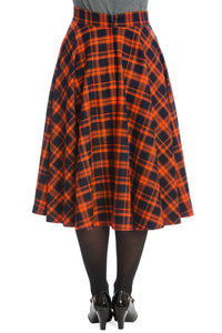 Banned Retro Tellerrock Miss Spook Swing Skirt