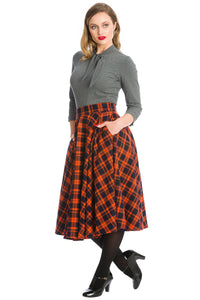Banned Retro Tellerrock Miss Spook Swing Skirt