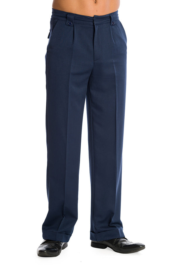 Banned Retro Hose Get In Line Navy