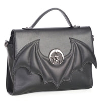Banned Alternative Schultertasche Dreamcatcher Bat