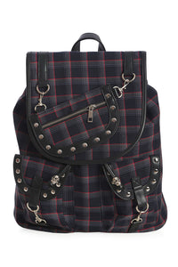 Banned Alternative Rucksack Yami Tartan Multicolour