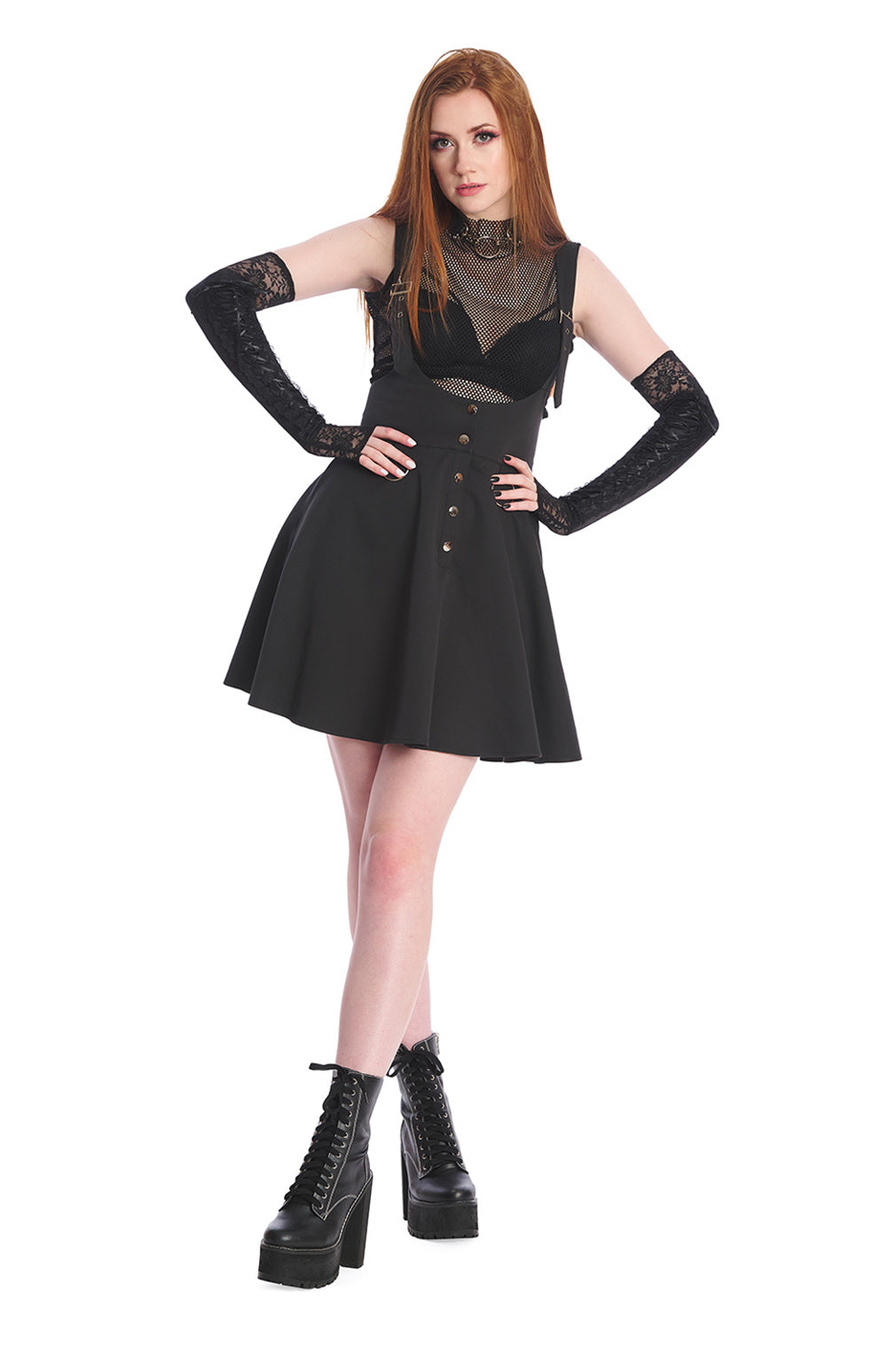 Banned Alternative Pinafore Rock Valeria