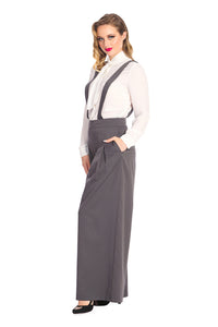 Banned Retro Palazzo Hose Diamond Grau
