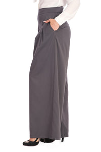 Banned Retro Palazzo Hose Diamond Grau
