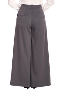 Banned Retro Palazzo Hose Diamond Grau