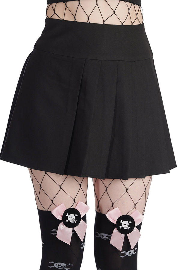 Banned Alternative Mini Faltenrock Shiro
