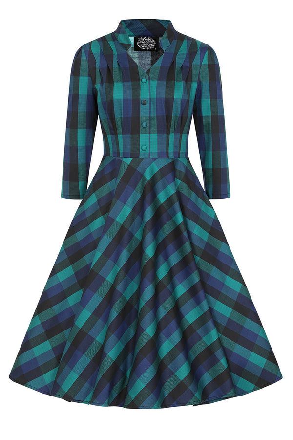 Hearts & Roses London Swing Kleid Louisa Check