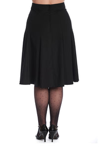 Banned Retro Bahnenrock Carol Classic Schwarz