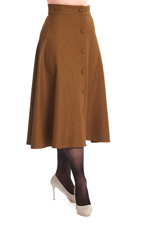 Banned Retro Rock Book Worm Khaki