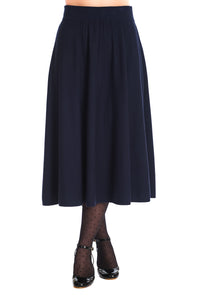 Banned Retro Tellerrock Knit Dream Navy