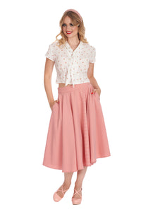 Banned Retro Bluse Cherry Amour