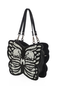 Banned Alternative Schultertasche Mariposa Luz