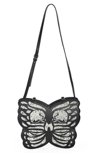 Banned Alternative Schultertasche Mariposa Luz