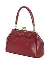 Banned Retro Handtasche Daydream Burgunder