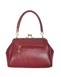 Banned Retro Handtasche Daydream Burgunder