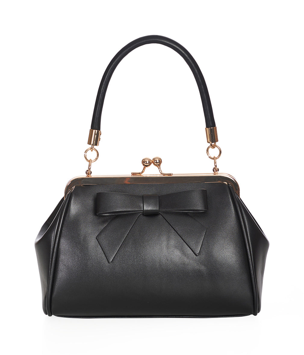 Banned Retro Handtasche Daydream Schwarz