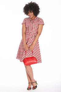 Banned Retro Handtasche Daydream Rot