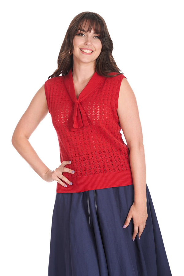Banned Retro Stricktop Anchor Ahoy Rot