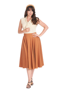 Banned Retro Tellerrock Sway Swing Braun