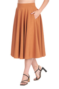 Banned Retro Tellerrock Sway Swing Braun