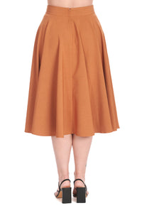 Banned Retro Tellerrock Sway Swing Braun