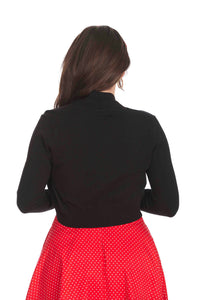 Banned Retro Bolero Betty Schwarz