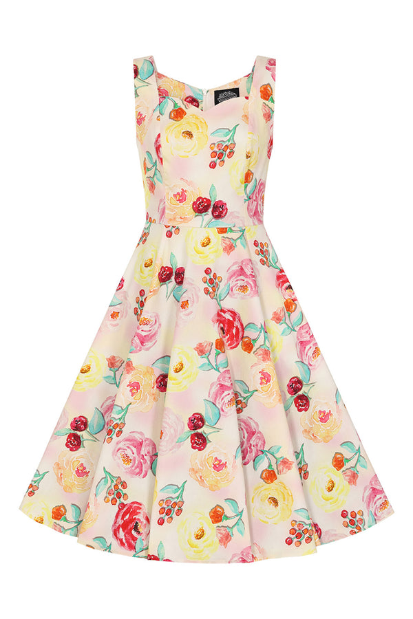 Hearts & Roses London Swing Kleid Annie Floral