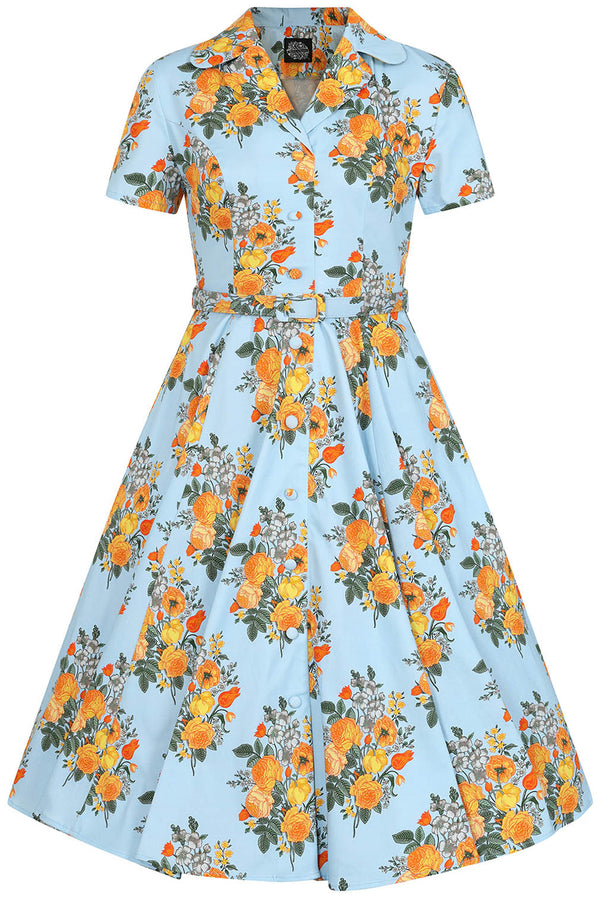Hearts & Roses London Swing Kleid Hallie Floral