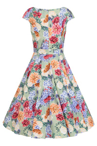 Hearts & Roses London Swing Kleid La Leah Floral