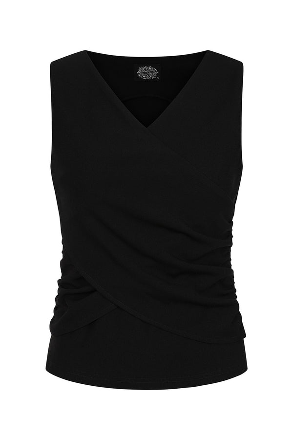 Hearts & Roses London Top Maddison Schwarz