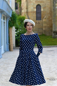 Hearts & Roses London Swing Kleid Blakely Polka Dot