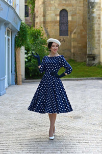 Hearts & Roses London Swing Kleid Blakely Polka Dot
