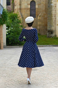 Hearts & Roses London Swing Kleid Blakely Polka Dot