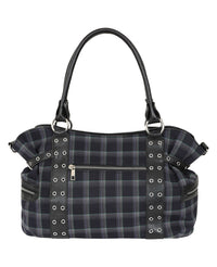 Banned Alternative Schultertasche Rise Up Grau