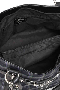 Banned Alternative Schultertasche Rise Up Grau