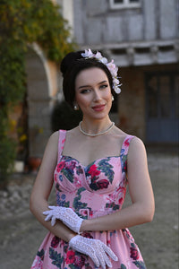 Hearts & Roses London Swing Kleid Rosabelle Bloom