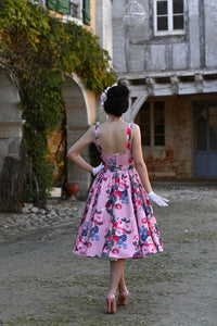 Hearts & Roses London Swing Kleid Rosabelle Bloom