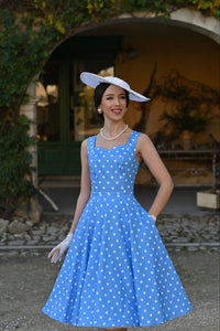 Hearts & Roses London Swing Kleid Marlene Polka Dot