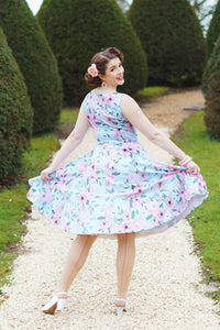 Hearts & Roses London Swing Kleid Claudette Blossom