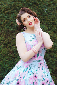 Hearts & Roses London Swing Kleid Claudette Blossom