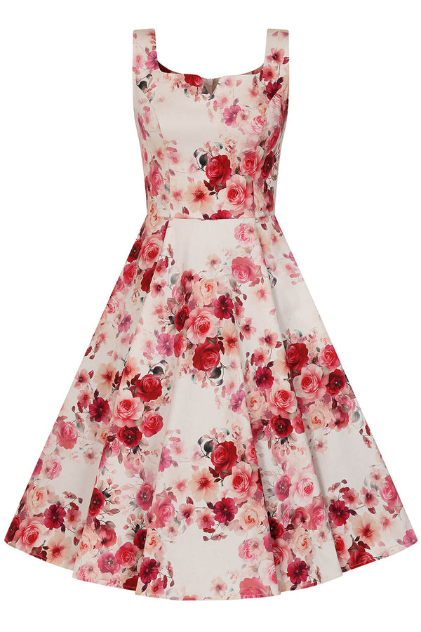 Hearts & Roses London Swing Kleid Scarlett Bloom