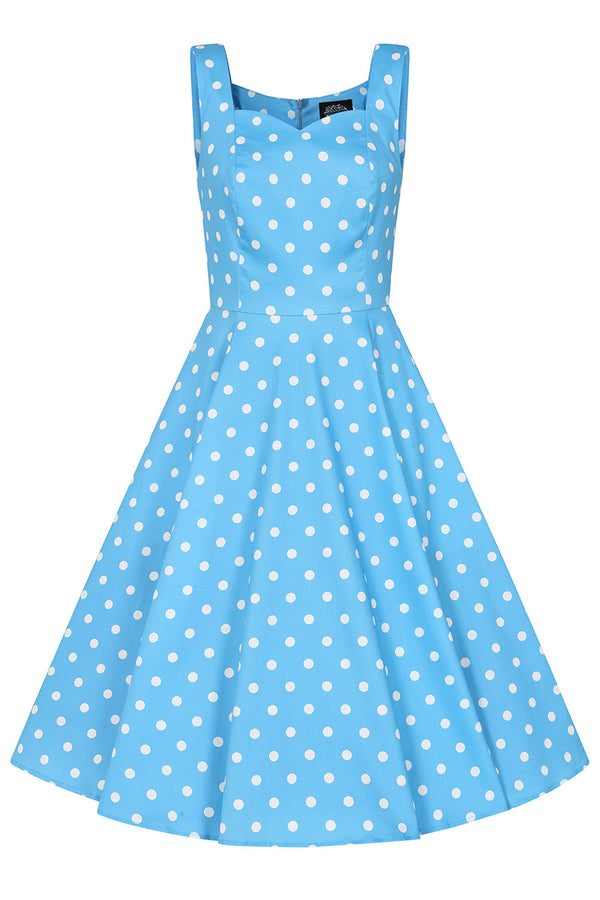 Hearts & Roses London Swing Kleid Marlene Polka Dot