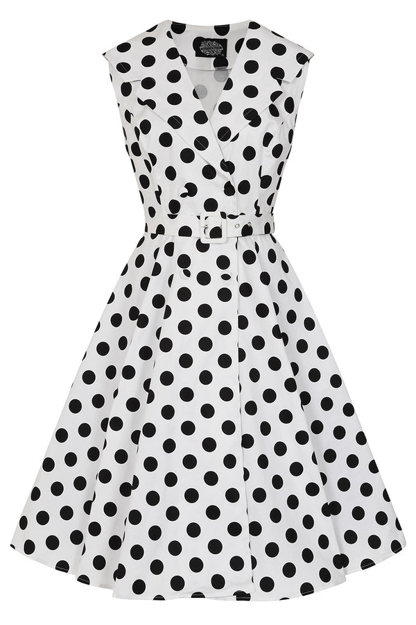 Hearts & Roses London Swing Kleid Clarissa Polka Dot