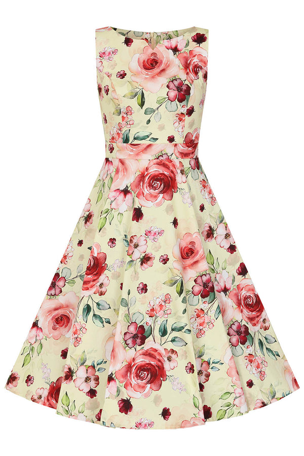 Hearts & Roses London Swing Kleid Buttercup Rose