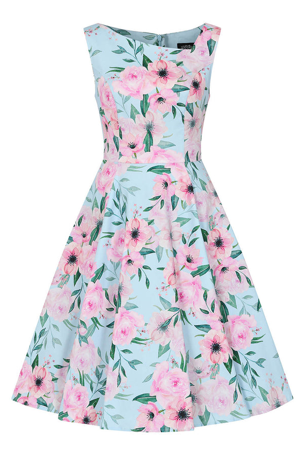 Hearts & Roses London Swing Kleid Claudette Blossom
