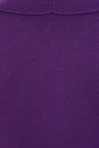 Banned Retro Strickjacke Violet Cardigan Lila