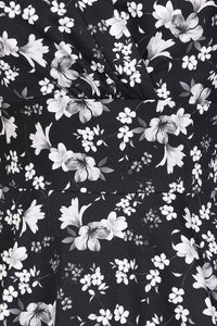 Hearts & Roses London Swing Kleid Suzy Monochrome